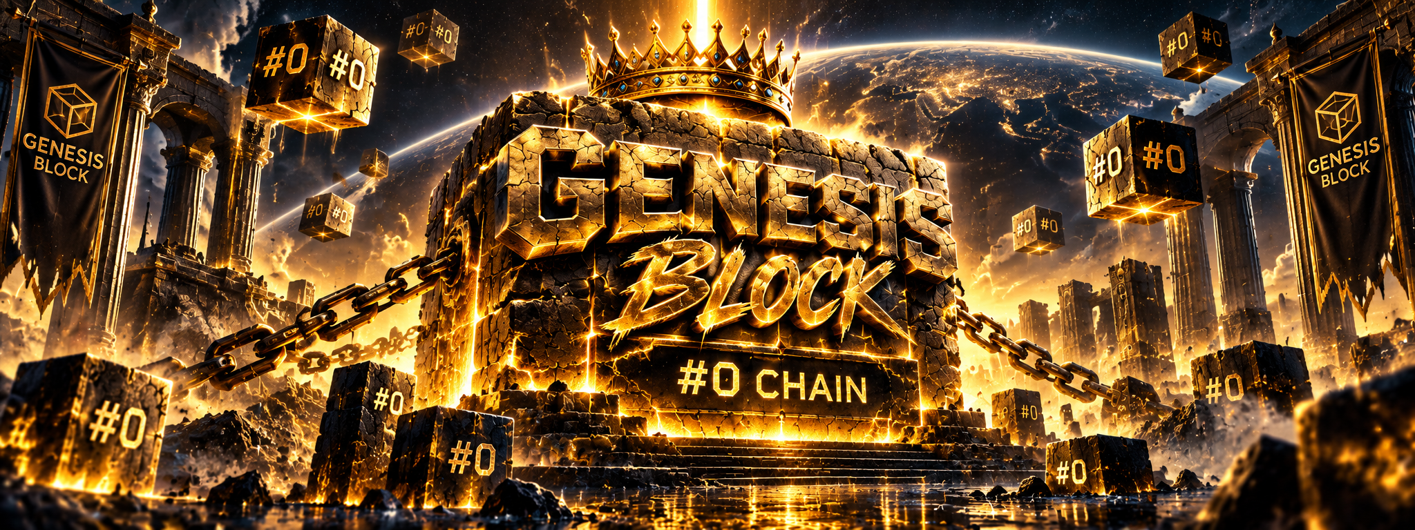 Genesis Block Header Banner